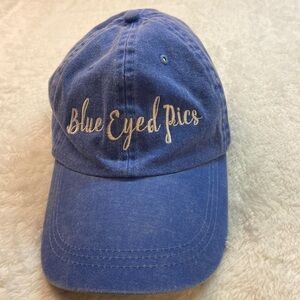 Blue Eyed Pics Ball-cap Trucker Hat Adjustable Made in USA Cotton
